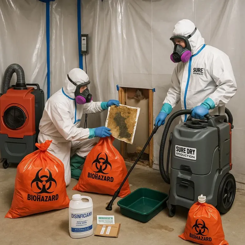 Contaminated Water Handling Protocols process in McLeansboro, IL