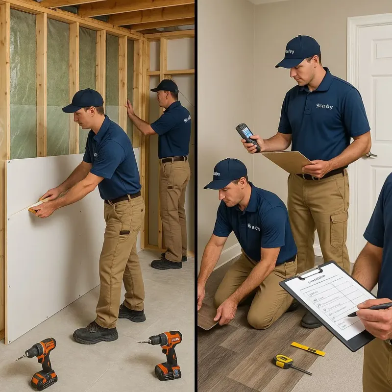 Repairs and Reconstruction process in McLeansboro, IL