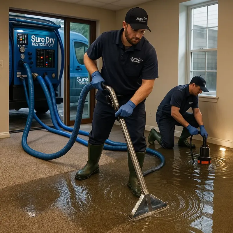 Water Extraction and Removal process in McLeansboro, IL
